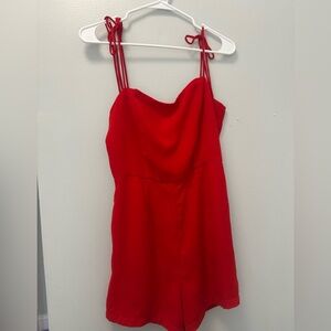 Red Women's Jumpsuit